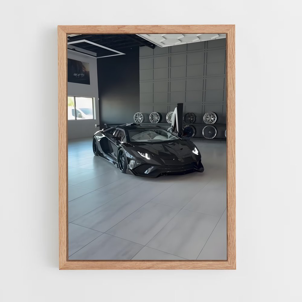 Poster Aventador bolide – affiche Lamborghini (vue 4)